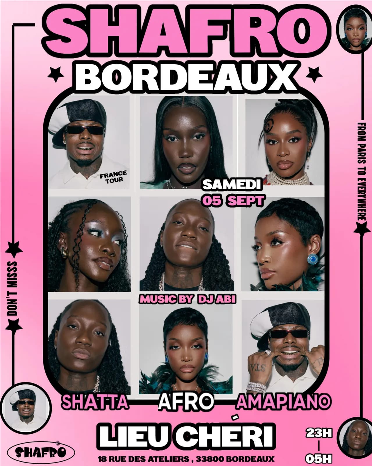 Shafro @bordeaux Opening Season Afro Shatta Amapiano