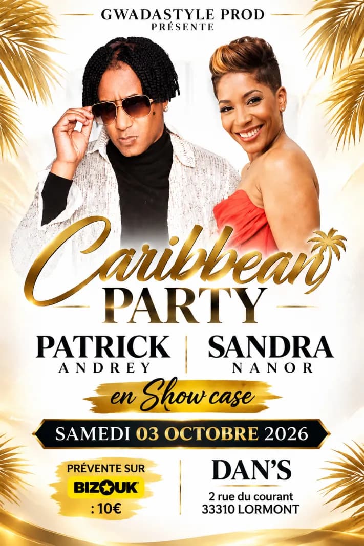 °•☆ Caribbean Party ☆ •° En Show Case Sandra Nanor & Patrick Andrey