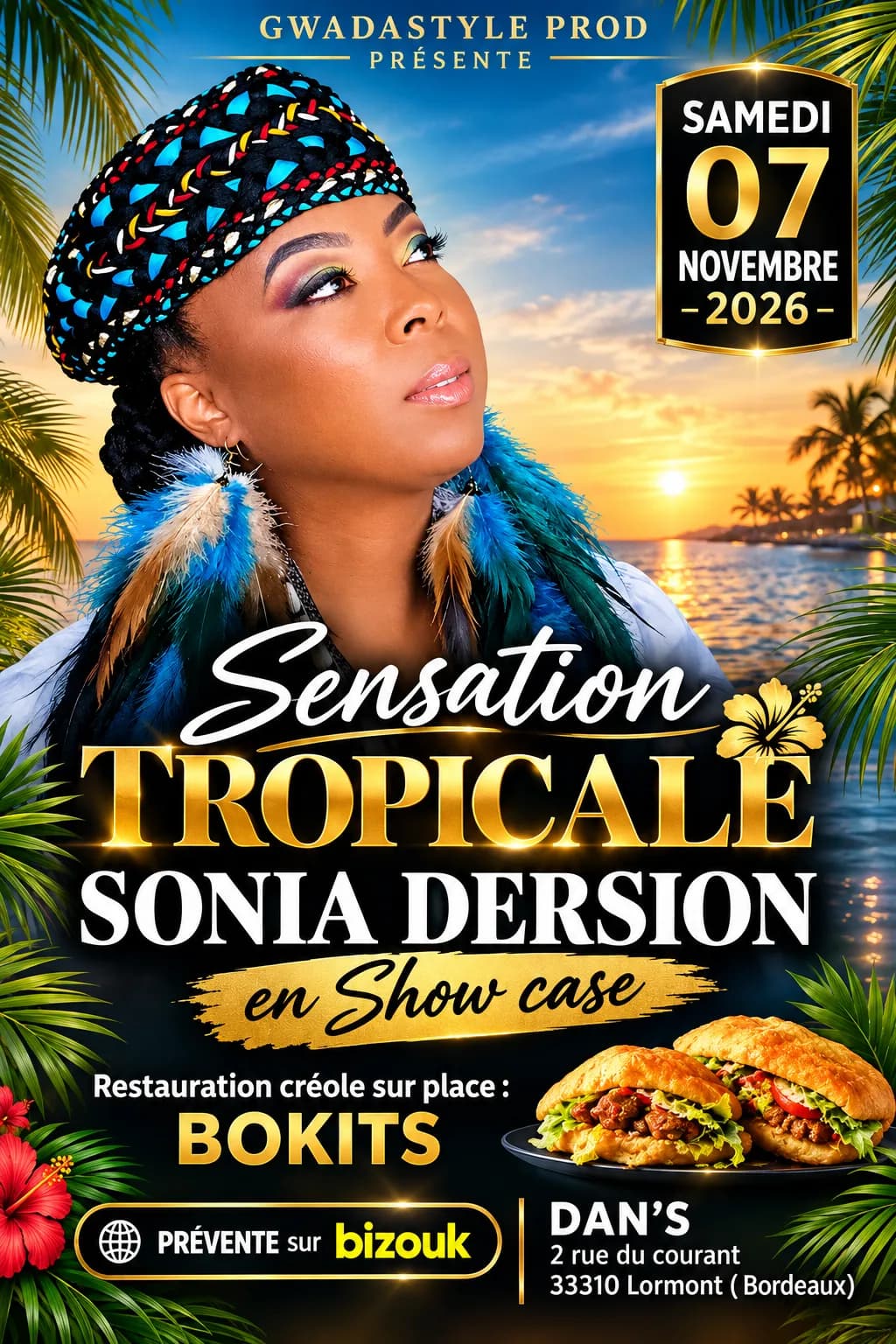 °•☆ Sensation Tropicale ☆•° En Show Case Exceptionnel Sonia Dersion