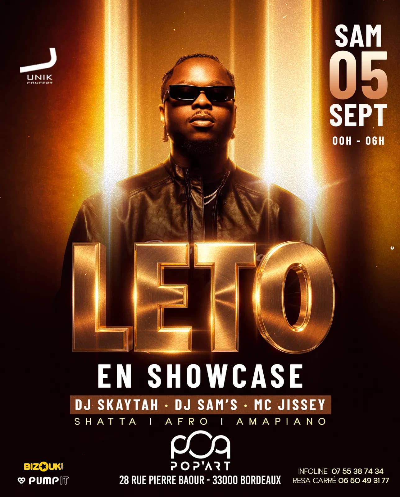 ✨ Leto En Showcase Au Pop Art Club ✨ Dj Skaytah • Dj Sams