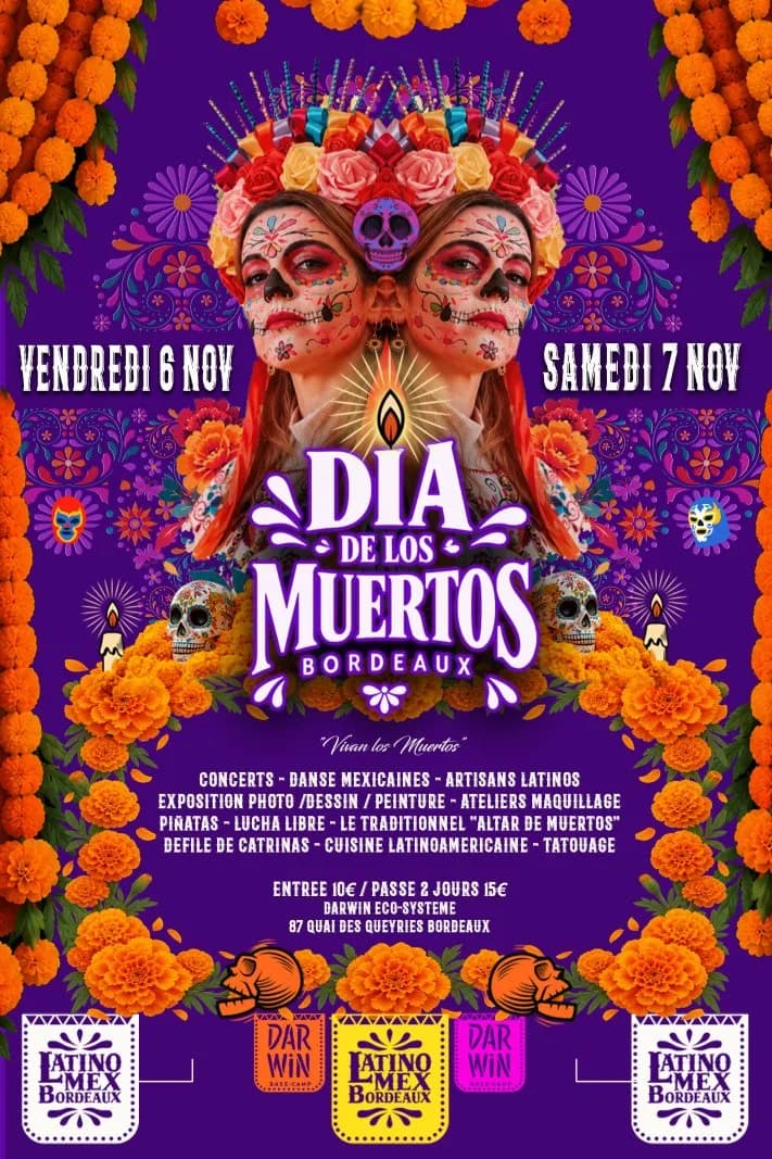 Dia De Muertos Bordeaux